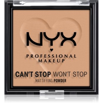 NYX Professional Makeup Can't Stop Won't Stop Mattifying Powder pudra matuire - imagine 2